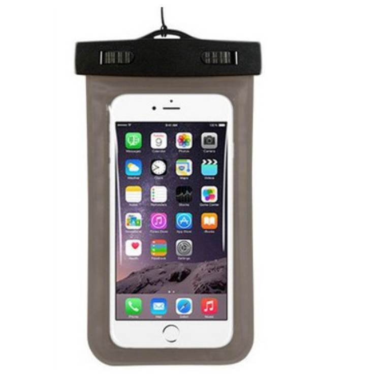 Water Proof Floating Phone Holders With Air Pouch Lake Land Kayaks Black