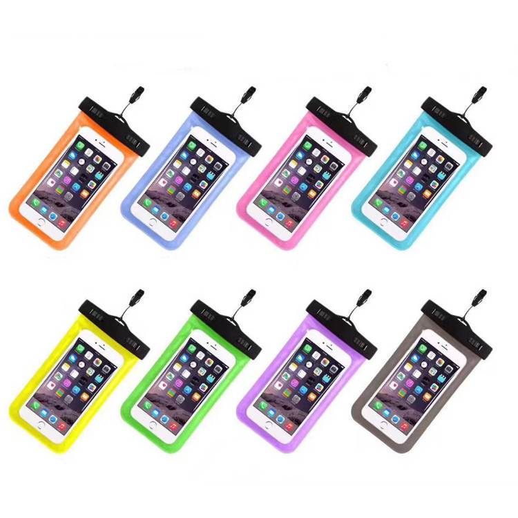 Water Proof Floating Phone Holders With Air Pouch Lake Land Kayaks