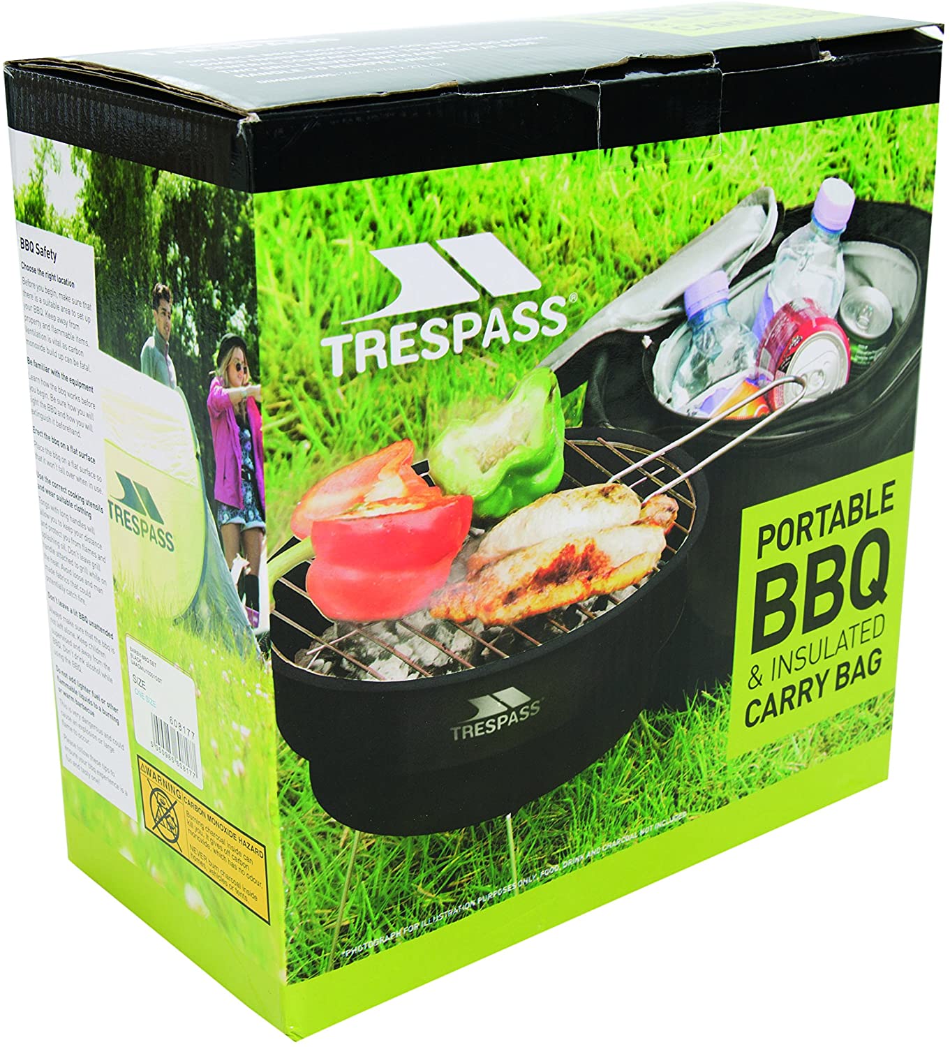 Trespass Barby BBQ Set Camping Cookware & Dinnerware Trespass