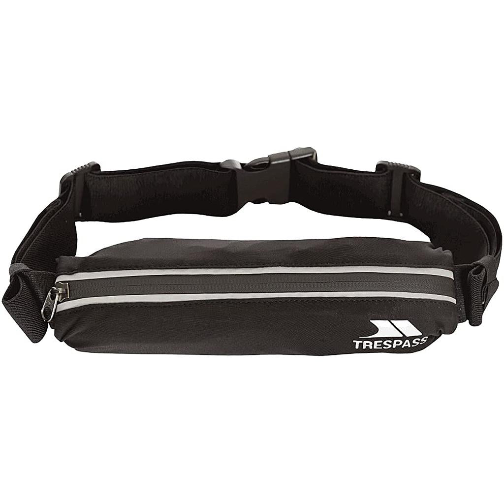 Trespass Dorne Running Belt (Black) Camping & Hiking Trespass