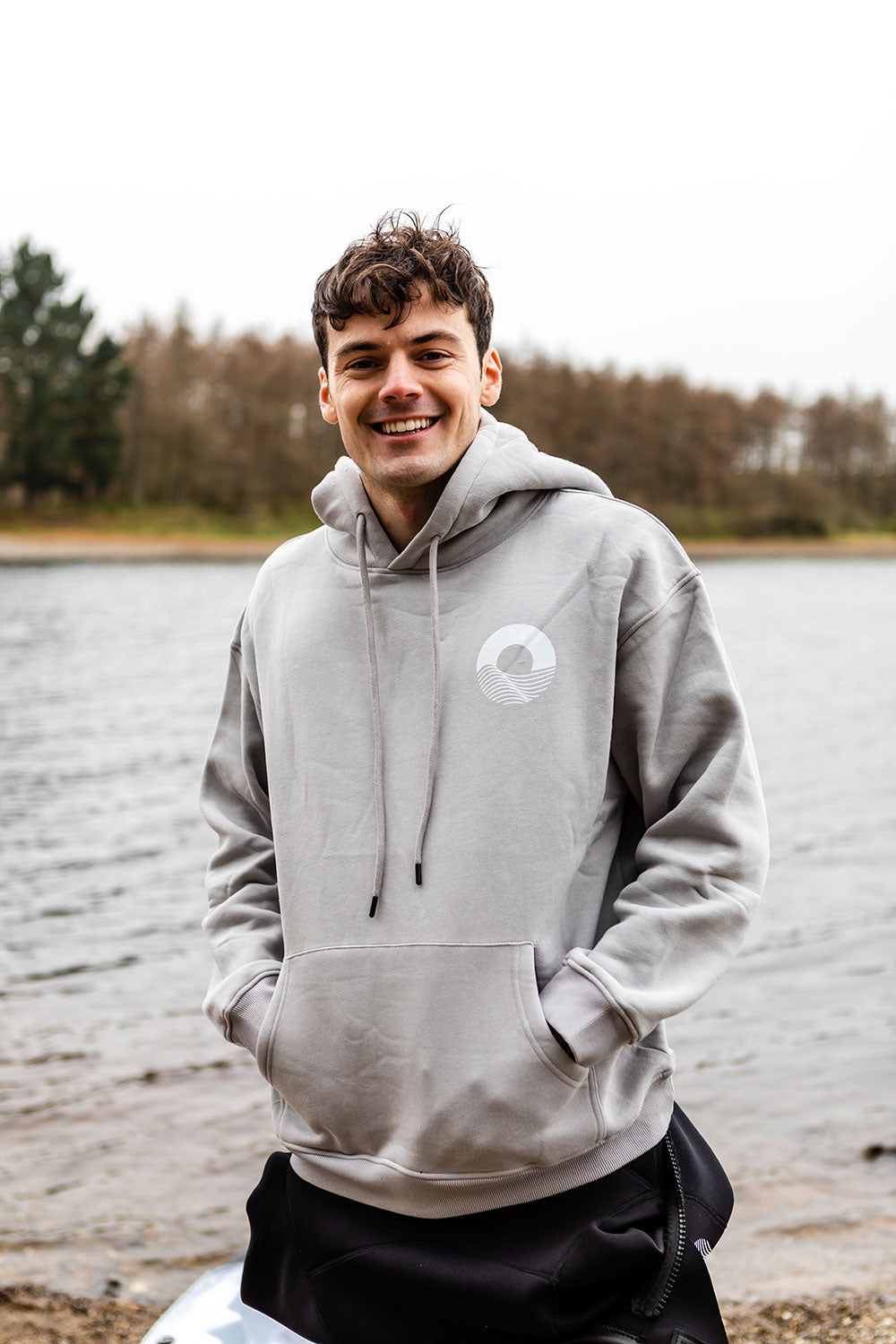 SKIPJAK Pearl Gray Hoodie