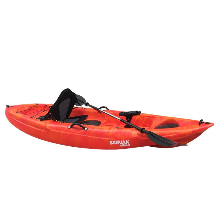 The SkipJak Atlas 2.0 - 9ft Sit On Top Kayak Lake Land Kayaks