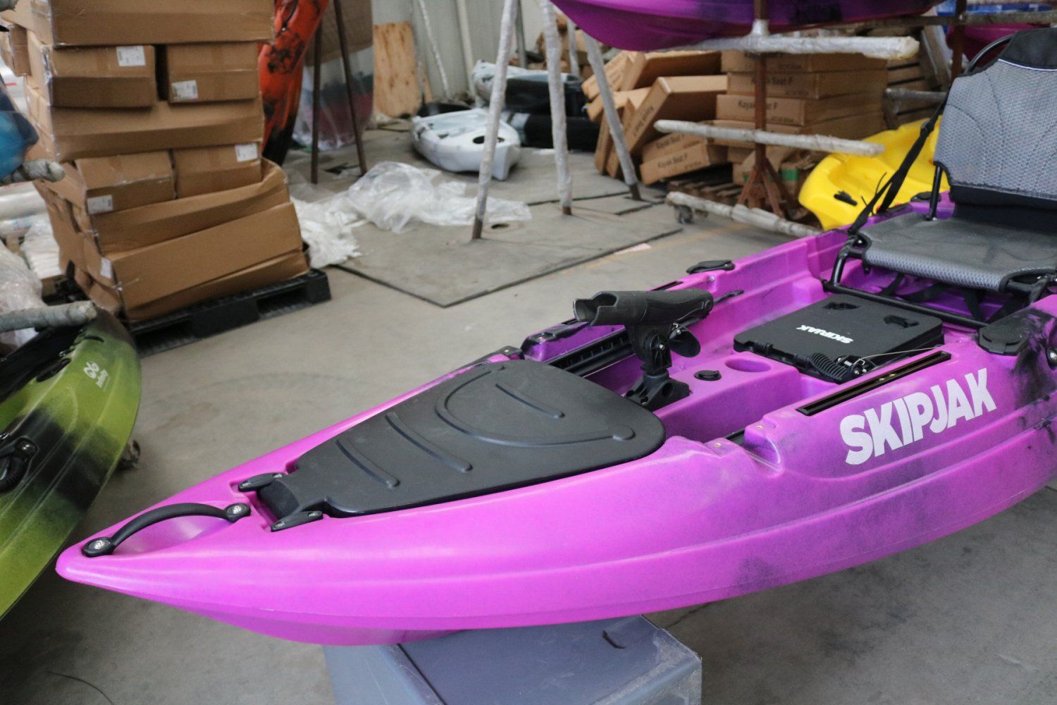 The SkipJak FishJak 10 - Deluxe Sit On Top Kayak Lake Land Kayaks
