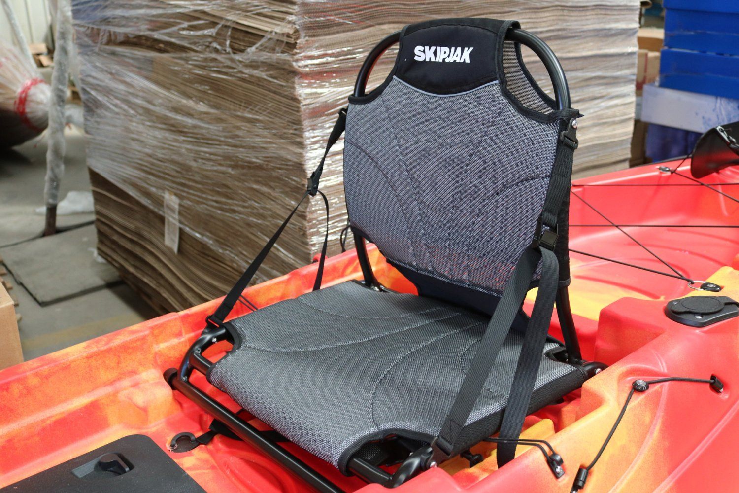 The SkipJak FishJak 10 - Deluxe Sit On Top Kayak Lake Land Kayaks