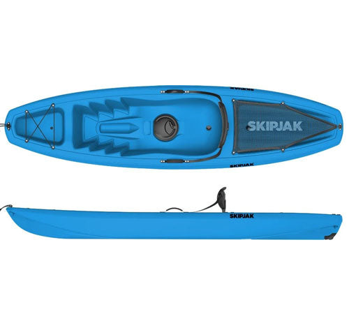 Sit On Top SKIPJAK Kayak Kayaks Lake Land Kayaks Blue