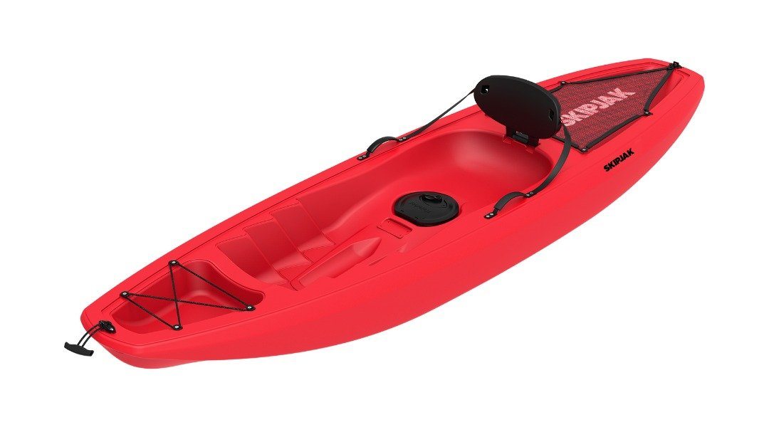 Sit On Top SKIPJAK Kayak With Paddle - New 2021 Design Lake Land Kayaks