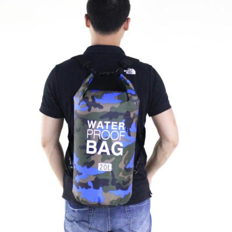 Dry Bag - PVC 5L 10L 20L 30L Outdoor Diving Compression Storage Waterproof Dry Bag Lake Land Kayaks