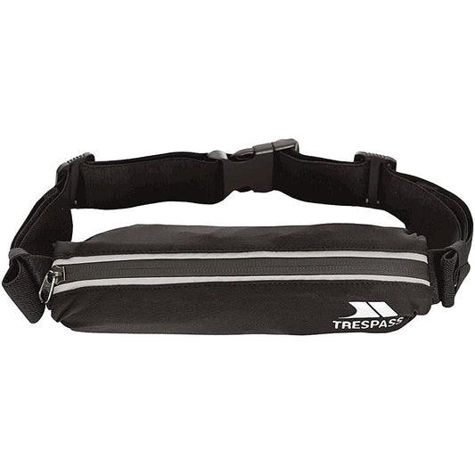 Trespass Dorne Running Belt (Black) Camping & Hiking Trespass 