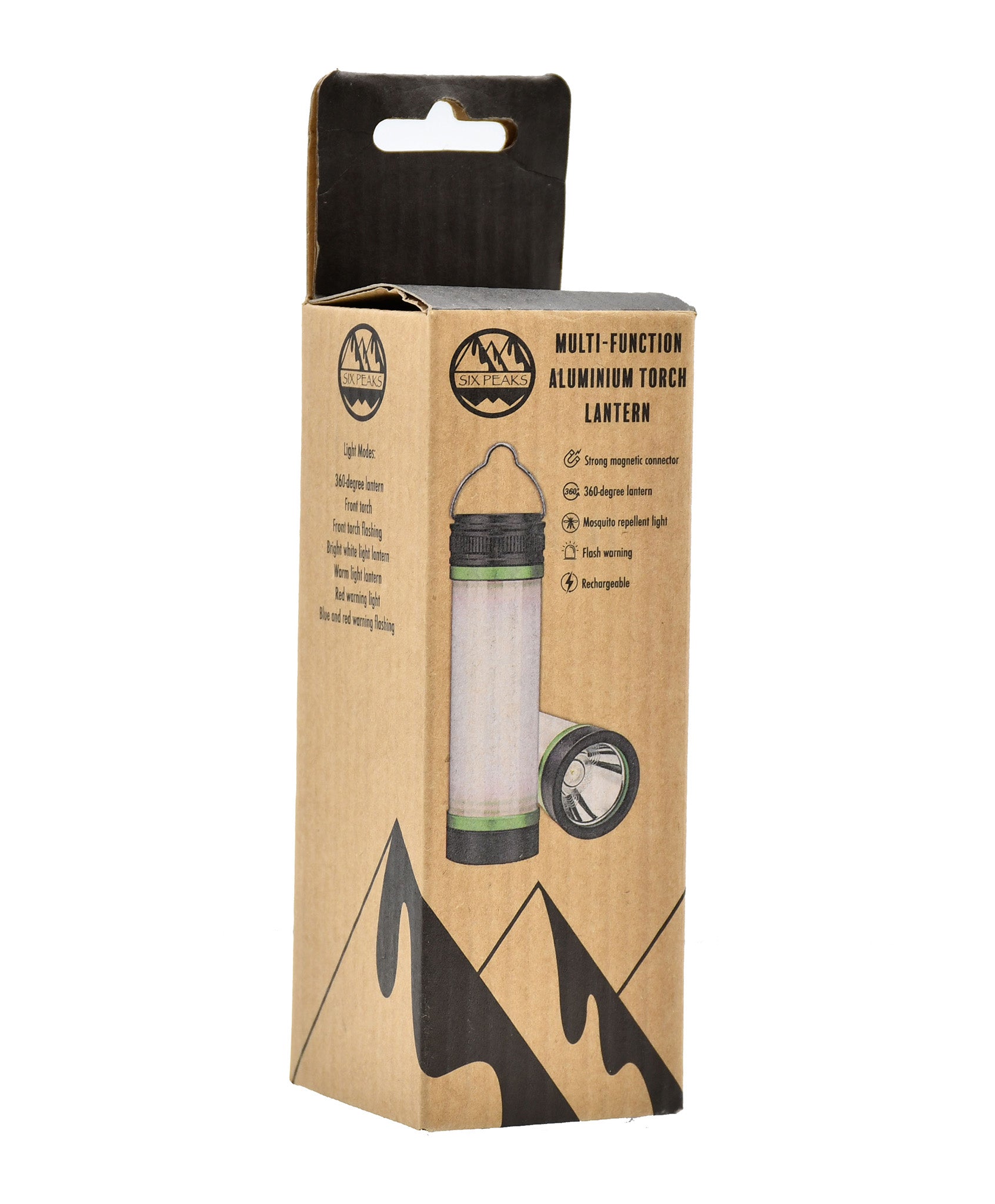 Six Peaks Multi-function Aluminium Torch Lantern Camping Lights & Lanterns Six Peaks 