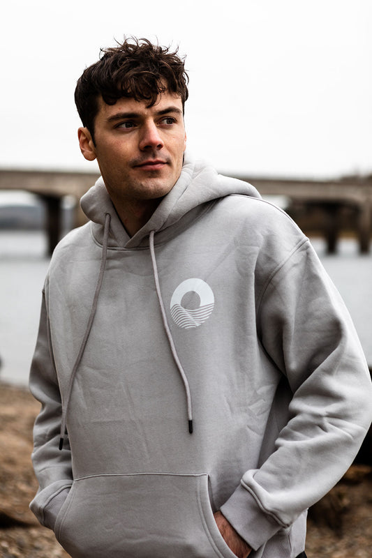SKIPJAK Pearl Gray Hoodie