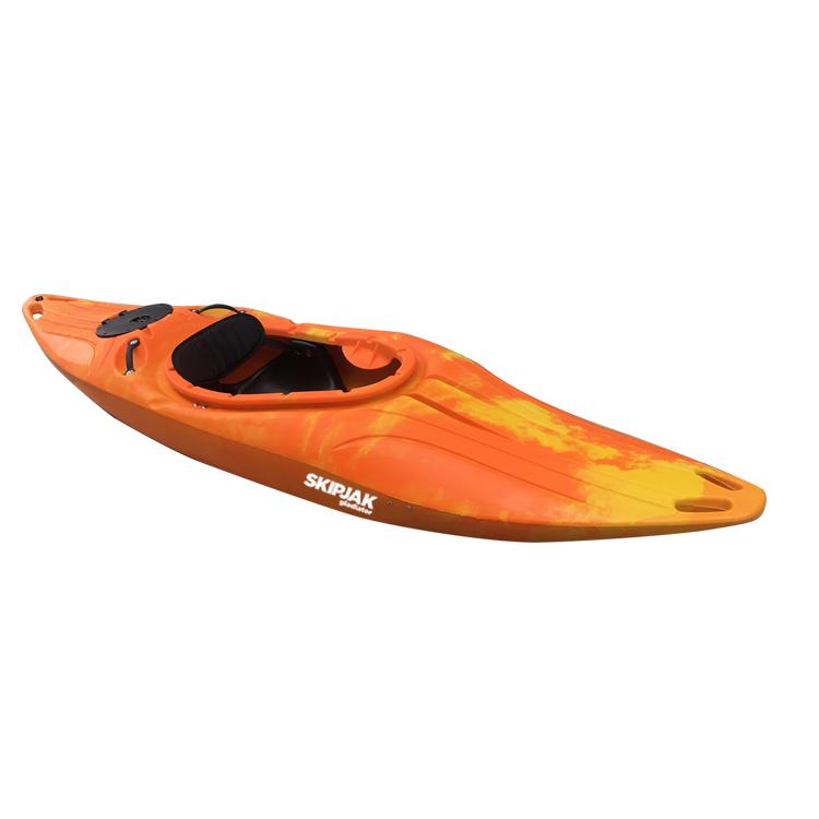 SkipJak Gladiator 8.5 Lake Land Kayaks Orange Yellow Camo 