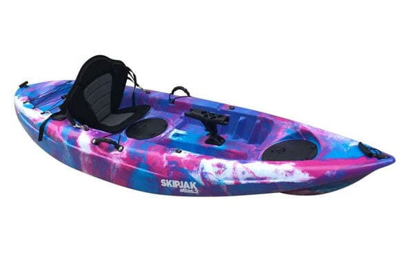 The SkipJak Atlas 2.0 - 9ft Sit On Top Kayak Kayaks SKIPJAK Pink Blue and White Marble 