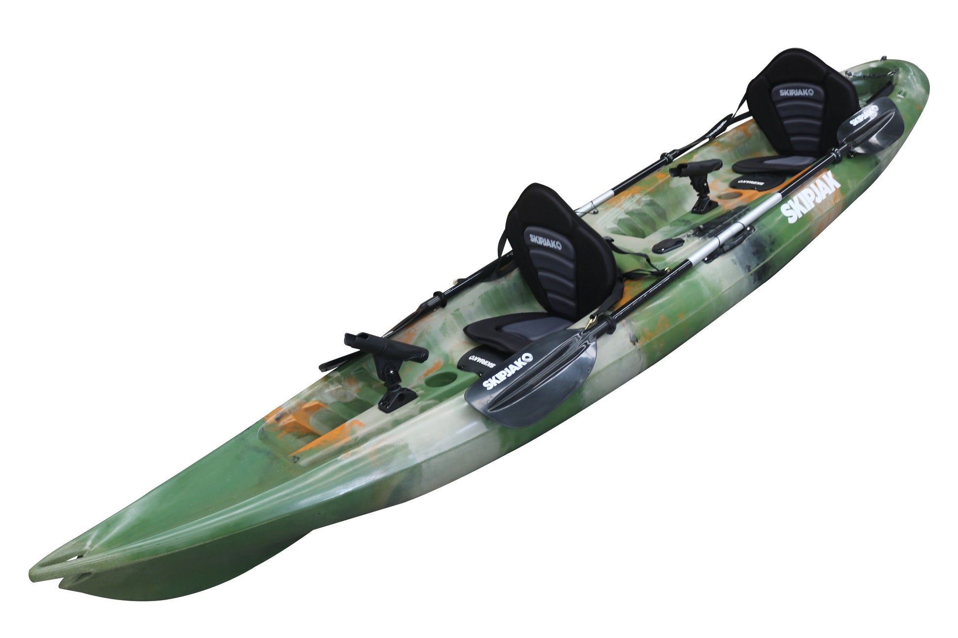 Skipjak Twin Kayak Lake Land Kayaks Jungle Camo 