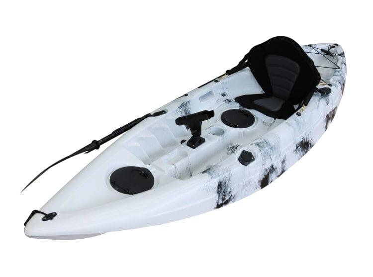 The SkipJak Titan Sit On Top - 9ft 6 inches Kayaks SKIPJAK White Black Camo 