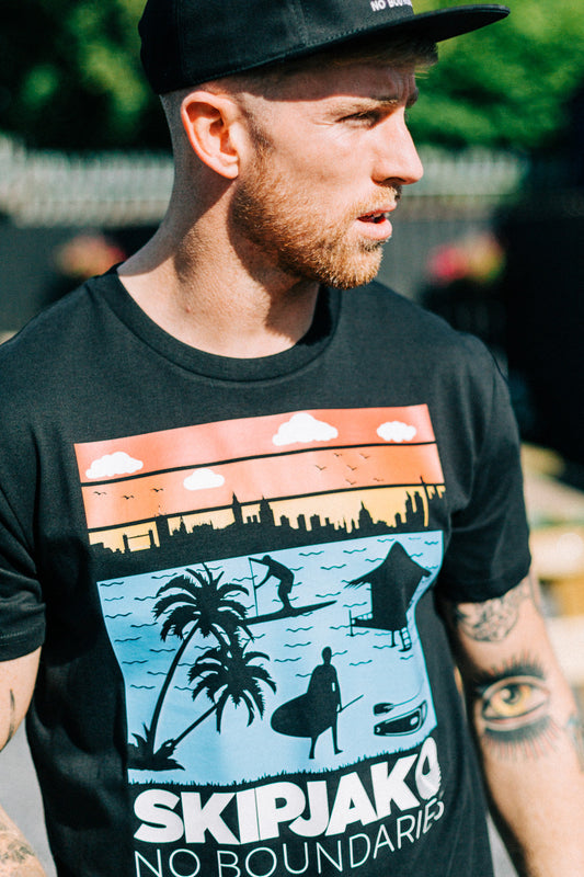 SKIPJAK SUP Shack Tee Shirts & Tops Lake Land Kayaks Small